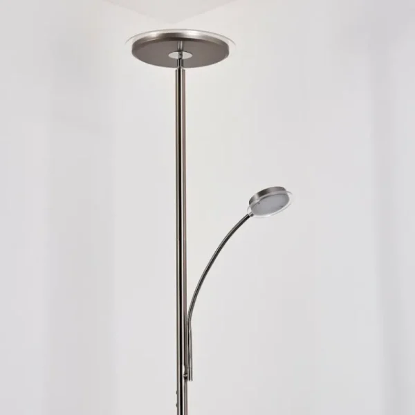 hofstein Lampadaire à vasque Veteli LED Blanc, 2 lumières* Lampes Modernes