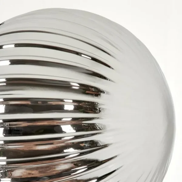 hofstein Lampadaire - Verre 10 cm, 12 cm, 15 cm Remaisnil Fumé, 6 lumières* Lampes Modernes