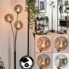 hofstein Lampadaire - Verre 15 cm Bernado Fumé, 3 lumières* Lampes Modernes