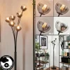 hofstein Lampadaire - Verre 10 cm Bernado Clair, Fumé, 6 lumières* Lampes Modernes