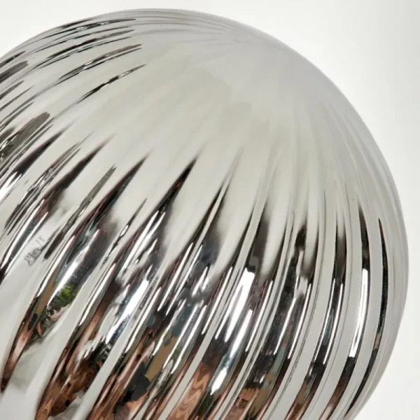 hofstein Lampadaire - Verre 12 cm Bernado Fumé, 6 lumières* Lampes Modernes