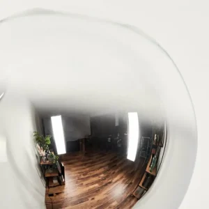 hofstein Lampadaire - Verre 12 cm Bernado Clair, Fumé, 6 lumières* Lampes Modernes