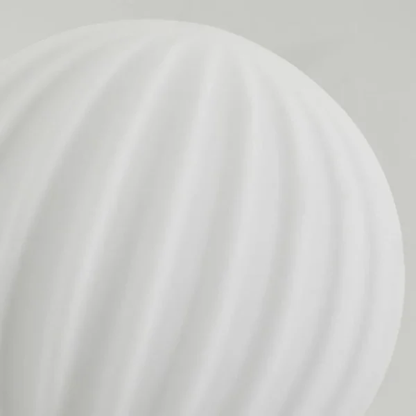 hofstein Lampadaire - Verre 10 cm Bernado Blanc, 3 lumières* Lampes Modernes