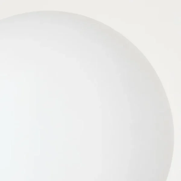 hofstein Lampadaire - Verre 12 cm Bernado Blanc, 3 lumières* Lampes En Verre