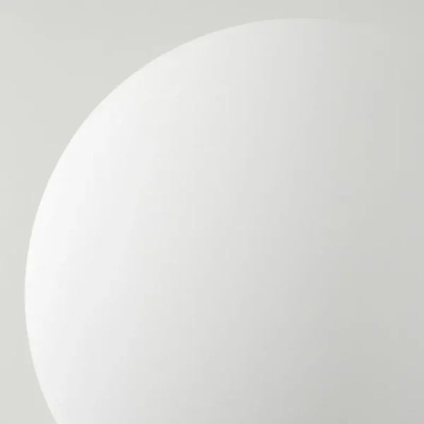 hofstein Lampadaire - Verre 10 cm Bernado Blanc, 5 lumières* Lampes En Verre
