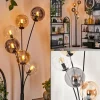 hofstein Lampadaire - Verre 15 cm Gastor Ambre, Clair, Fumé, 6 lumières* Lampes Modernes
