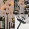 hofstein Lampadaire - Verre 15 cm Gastor Clair, Fumé, 3 lumières* Lampes Modernes