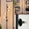 hofstein Lampadaire - Verre 15 cm Remaisnil Clair, 5 lumières* Lampes Modernes