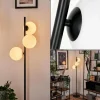 hofstein Lampadaire - Verre 15 cm Remaisnil Blanc, 3 lumières* Lampes En Verre