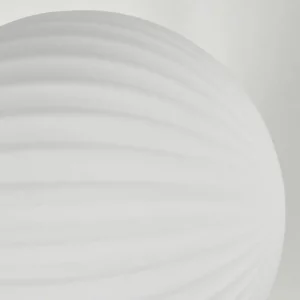 hofstein Lampadaire - Verre 15 cm Remaisnil Blanc, 5 lumières* Lampes Modernes