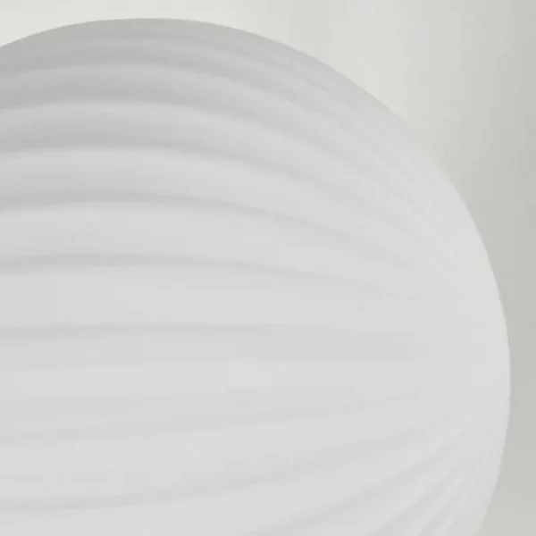 hofstein Lampadaire - Verre 15 cm Remaisnil Blanc, 5 lumières* Lampes Modernes