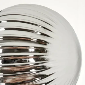 hofstein Lampadaire - Verre 15 cm Remaisnil Noir, 3 lumières* Lampes Modernes