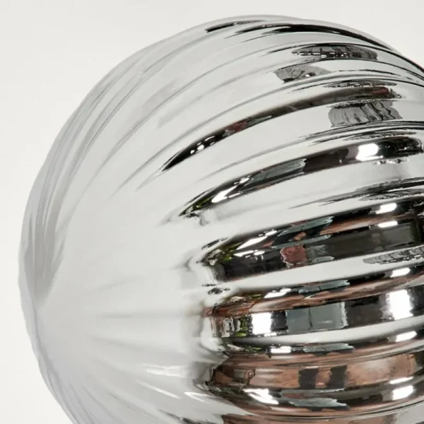 hofstein Lampadaire - Verre 10 cm Remaisnil Fumé, 5 lumières* Lampes Modernes
