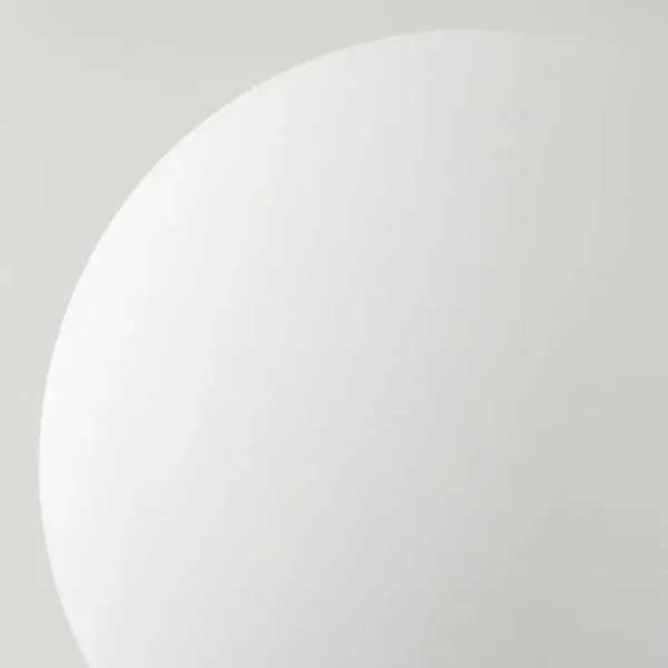 hofstein Lampadaire - Verre 10 cm Remaisnil Blanc, 6 lumières* Lampes En Verre