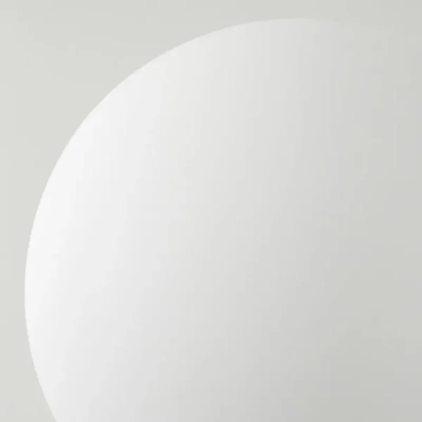 hofstein Lampadaire - Verre 10 cm Remaisnil Blanc, 3 lumières* Lampes En Verre