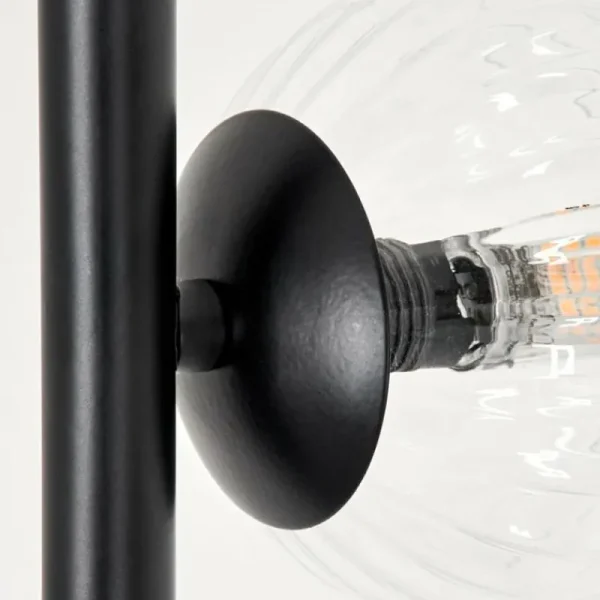 hofstein Lampadaire - Verre 10 cm Remaisnil Clair, 5 lumières* Lampes Modernes