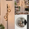 hofstein Lampadaire - Verre Remaisnil Fumé, 5 lumières* Lampes Modernes