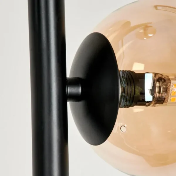 hofstein Lampadaire - Verre Remaisnil Ambre, 3 lumières* Lampes En Verre