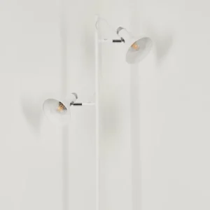 hofstein Lampadaire Vouzy Blanc, 2 lumières* Lampes Modernes