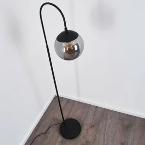 hofstein Lampadaire Agropoli Noir, 1 lumière* Lampes Modernes