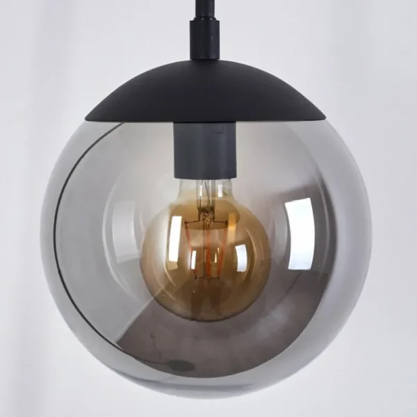 hofstein Lampadaire Agropoli Noir, 1 lumière* Lampes Modernes