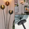 hofstein Lampadaire Belp Noir, 3 lumières* Lampes En Verre