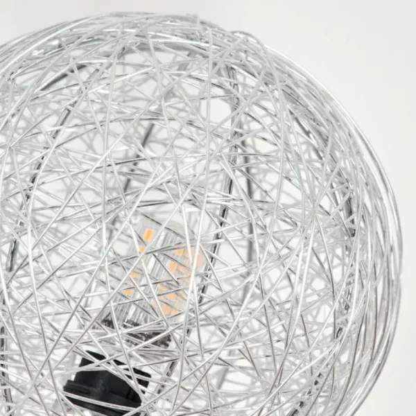 hofstein Lampadaire Bernado Argenté, 3 lumières* Lampes Modernes