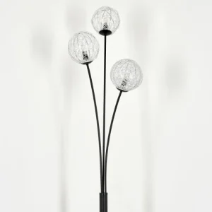 hofstein Lampadaire Bernado Argenté, 3 lumières* Lampes Modernes