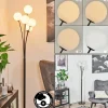 hofstein Lampadaire Bernado Noir, 5 lumières* Lampes En Verre