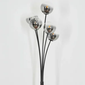 hofstein Lampadaire Bernado Noir, 5 lumières* Lampes Modernes