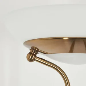 hofstein Lampadaire Biot LED Vieux laiton, 2 lumières* Lampes Modernes