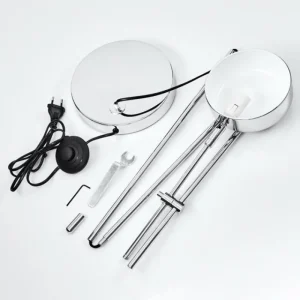 hofstein Lampadaire Camori Chrome, 1 lumière* Lampes Modernes