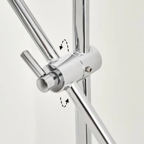 hofstein Lampadaire Camori Chrome, 1 lumière* Lampes Modernes