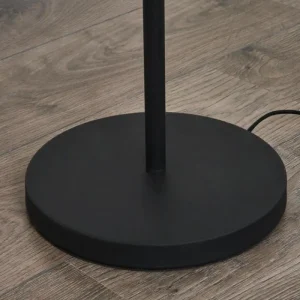 hofstein Lampadaire Chehalis LED Noir, 6 lumières* Lampes Modernes