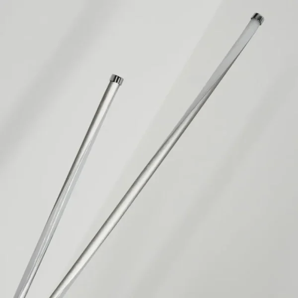 hofstein Lampadaire Concord LED Argenté, 1 lumière* Lampes Modernes