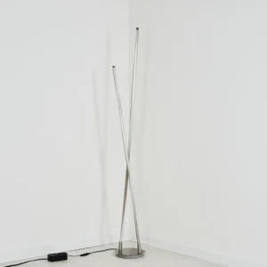 hofstein Lampadaire Concord LED Argenté, 1 lumière* Lampes Modernes