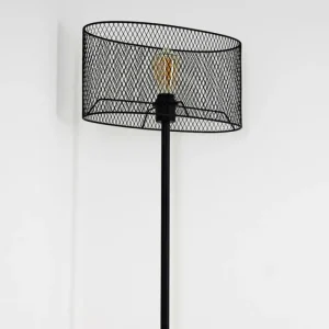 hofstein Lampadaire Conewago Noir, 1 lumière* Lampes Modernes