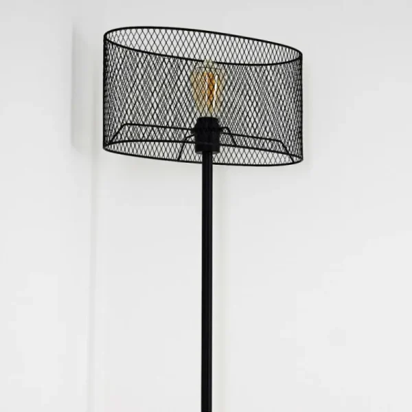 hofstein Lampadaire Conewago Noir, 1 lumière* Lampes Modernes