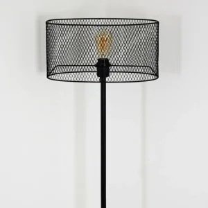 hofstein Lampadaire Conewago Noir, 1 lumière* Lampes Modernes