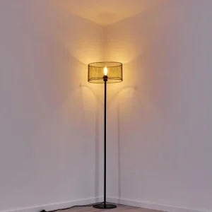 hofstein Lampadaire Conewago Noir, 1 lumière* Lampes Modernes