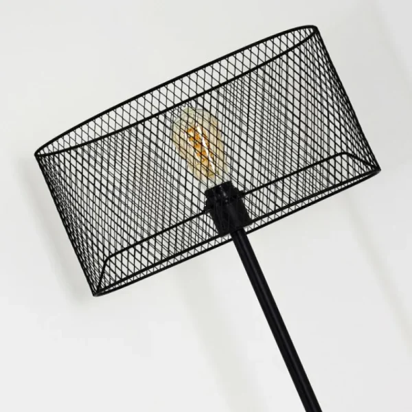 hofstein Lampadaire Conewago Noir, 1 lumière* Lampes Modernes