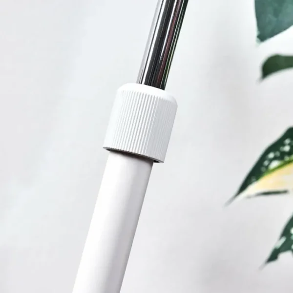 hofstein Lampadaire Corralcay Chrome, Blanc, 1 lumière* Lampes Modernes