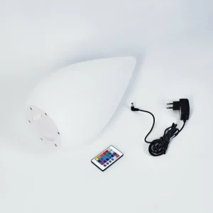 hofstein Lampadaire d'extérieur Bouilli LED Blanc, 1 lumière, Télécommandes, Changeur de couleurs* Lampes Modernes