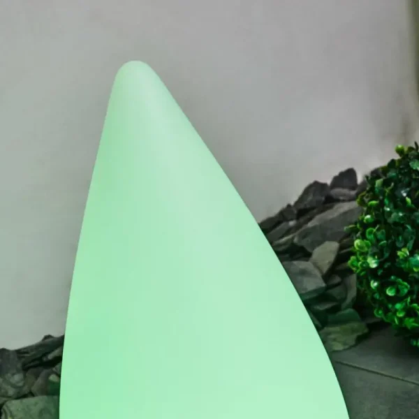 hofstein Lampadaire d'extérieur Bouilli LED Blanc, 1 lumière, Télécommandes, Changeur de couleurs* Lampes Modernes