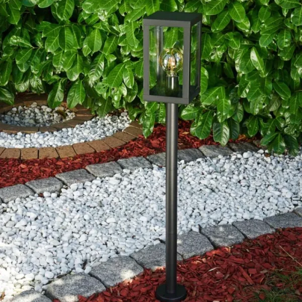 hofstein Lampadaire d'extérieur Caudry Noir, 1 lumière* Lampes Modernes