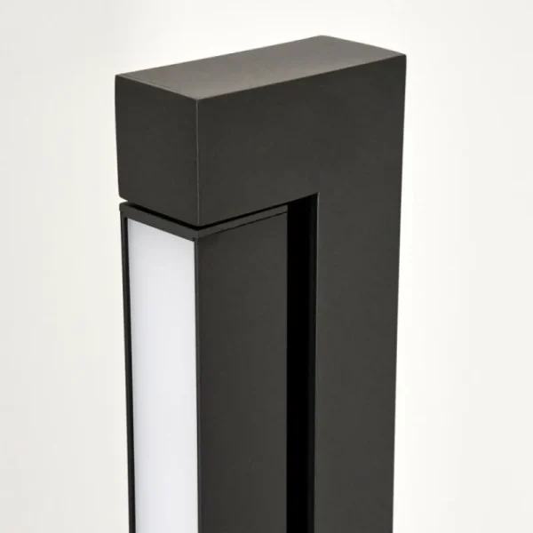 hofstein Lampadaire Dubuisson LED Anthracite, 1 lumière, Télécommandes* Lampes Modernes