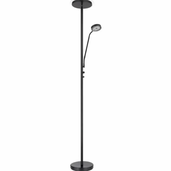 Luminaires Globo Lighting Lampadaire Globo ERNST LED Noir, 1 lumière* Lampes En Verre