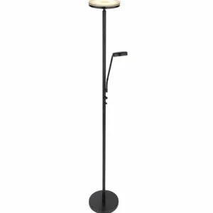 Luminaires Globo Lighting Lampadaire Globo ERNST LED Noir, 1 lumière* Lampes En Verre