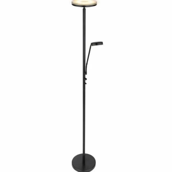 Luminaires Globo Lighting Lampadaire Globo ERNST LED Noir, 1 lumière* Lampes En Verre