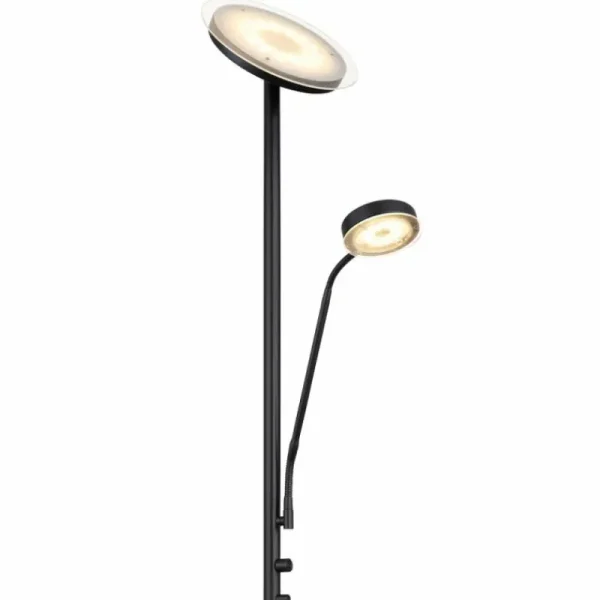 Luminaires Globo Lighting Lampadaire Globo ERNST LED Noir, 1 lumière* Lampes En Verre